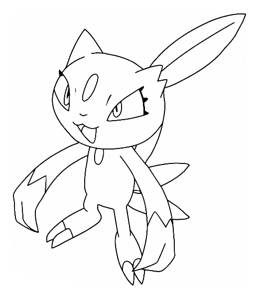 Watch Sneasel being colored