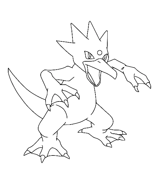 Watch Golduck being colored