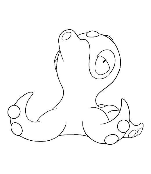 Cómo colorear a Octillery