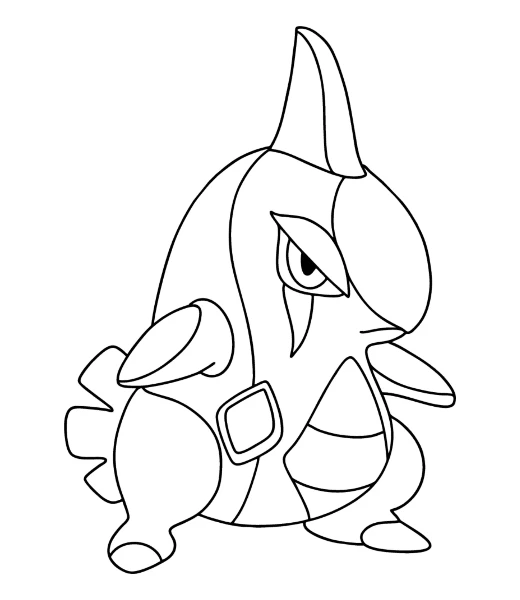 Watch Larvitar being colored