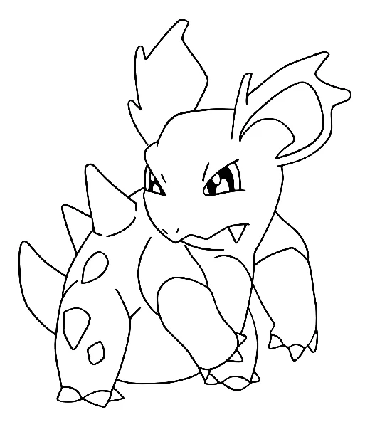Mise en couleurs de Nidorina