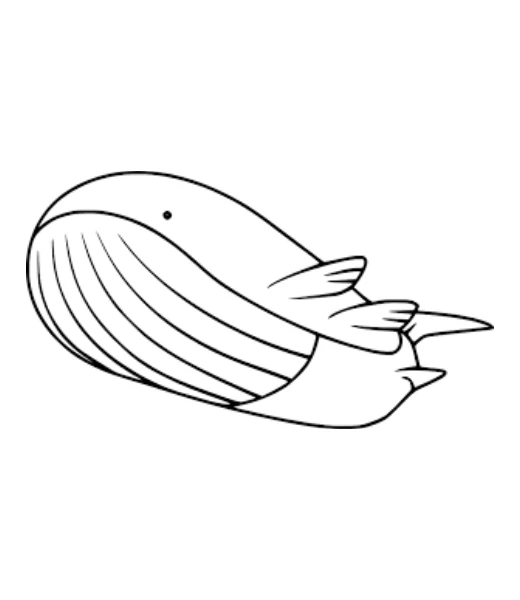 Cómo colorear a Wailord