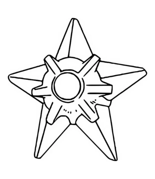 Watch Staryu being colored