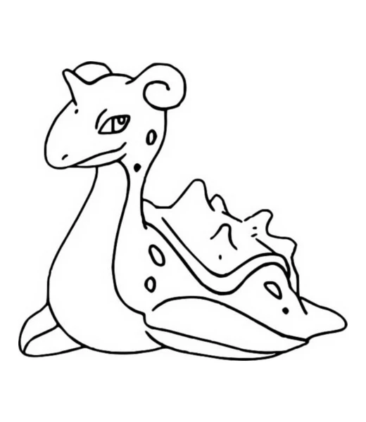 Watch Lapras being colored