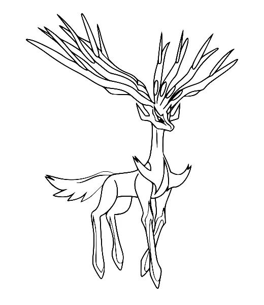 Watch Xerneas being colored