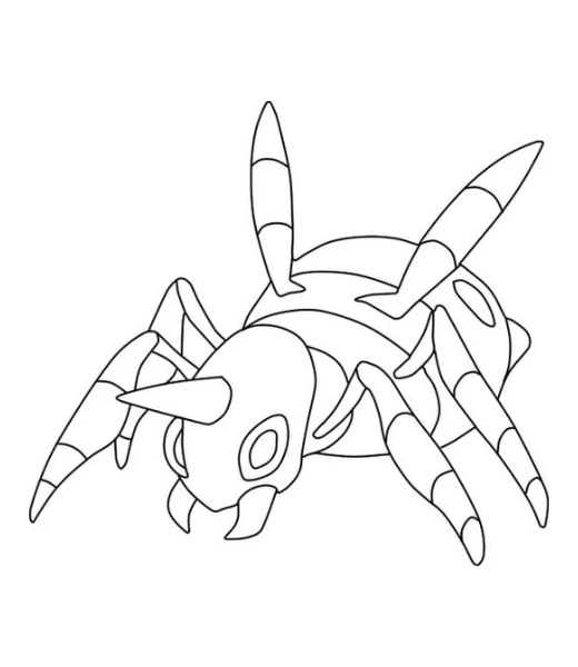 Watch Ariados being colored