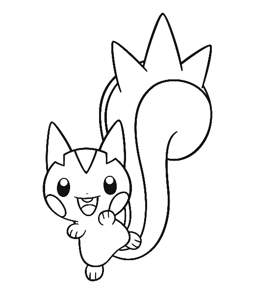 Watch Pachirisu being colored