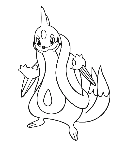 Watch Floatzel being colored