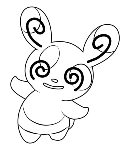 Watch Spinda being colored