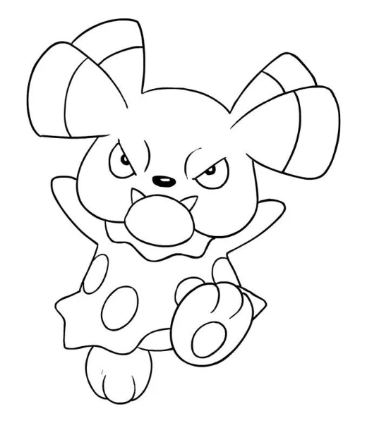 Cómo colorear a Snubbull