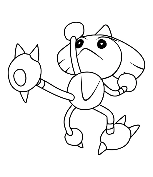 Watch Hitmontop being colored
