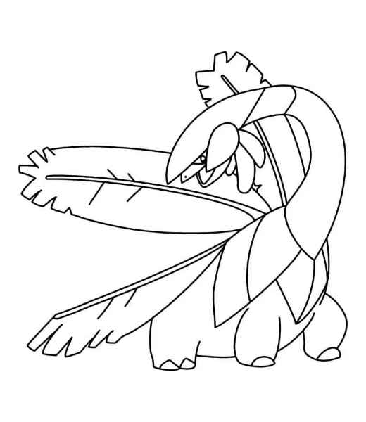 Mise en couleurs de Tropius