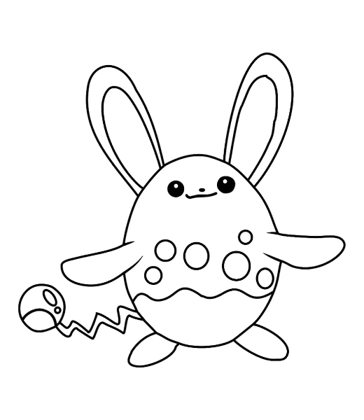 Cómo colorear a Azumarill