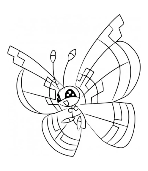 Watch Vivillon being colored