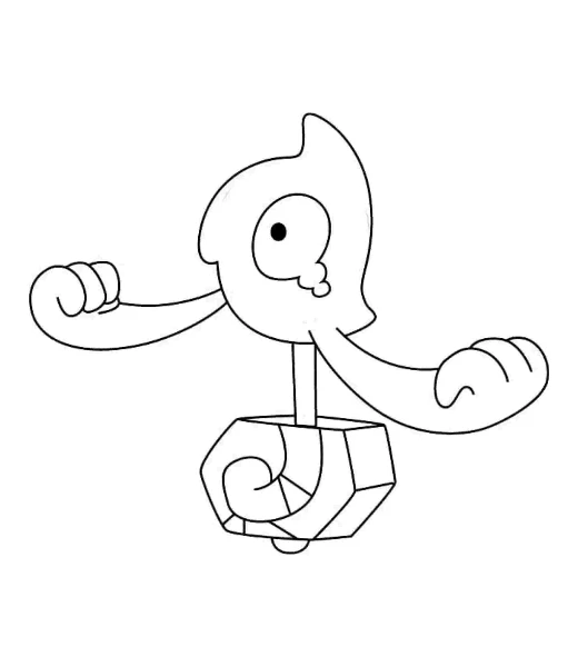 Watch Yamask being colored