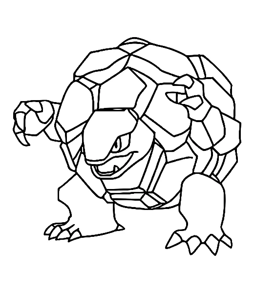 Cómo colorear a Golem