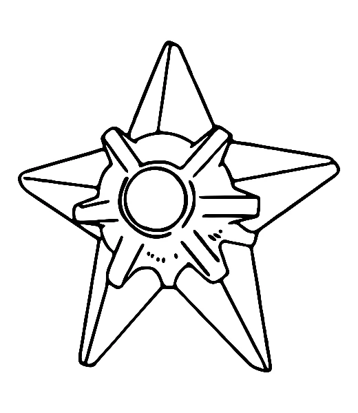 Watch Staryu being colored