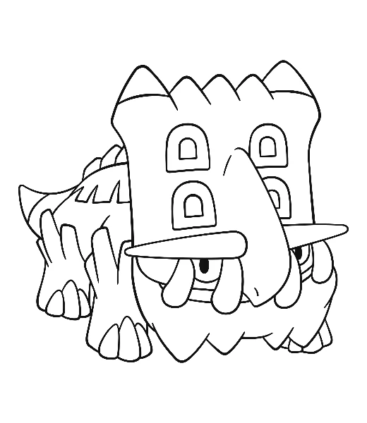 Watch Bastiodon being colored