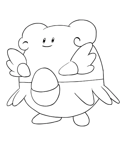 Watch Blissey being colored