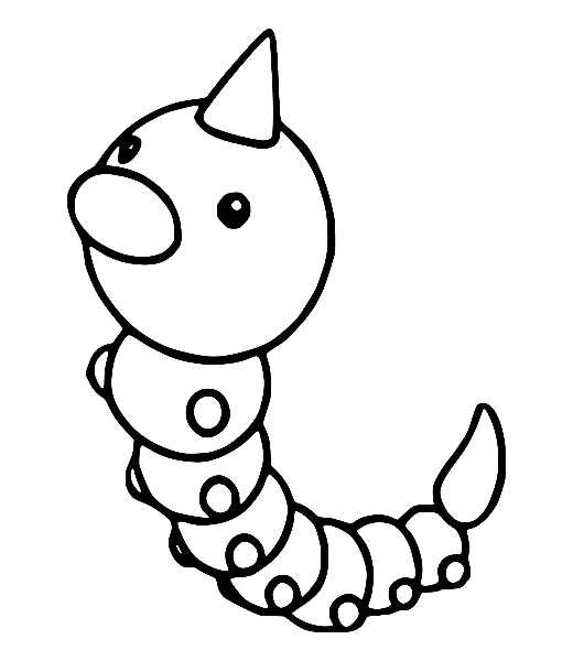Watch Weedle being colored