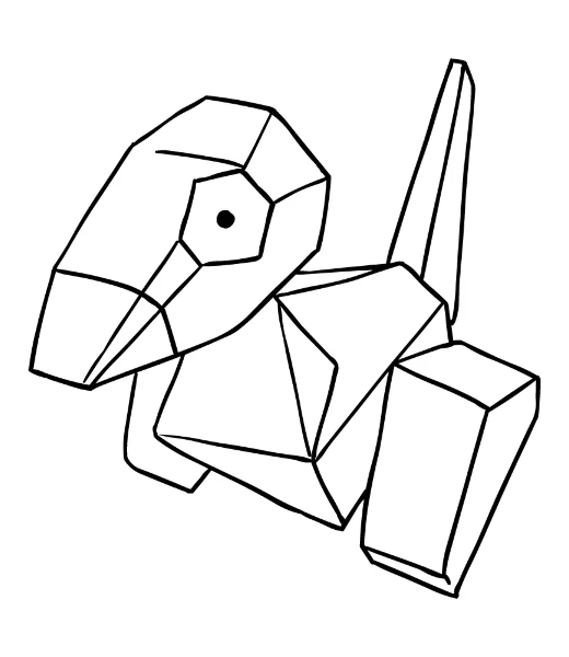 Mise en couleurs de Porygon