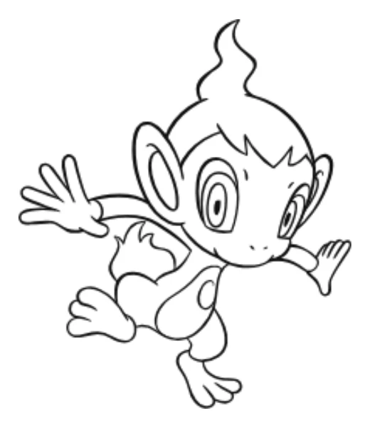 Watch Chimchar being colored