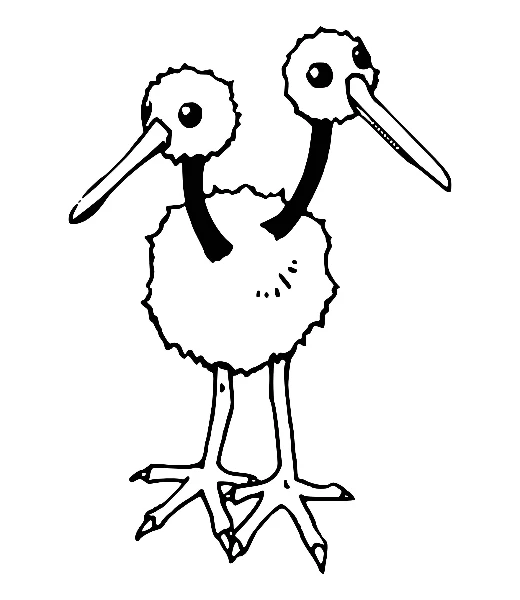 Watch Doduo being colored
