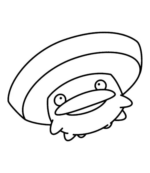 Cómo colorear a Lotad