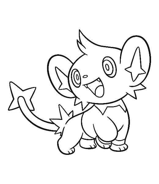 Watch Shinx being colored