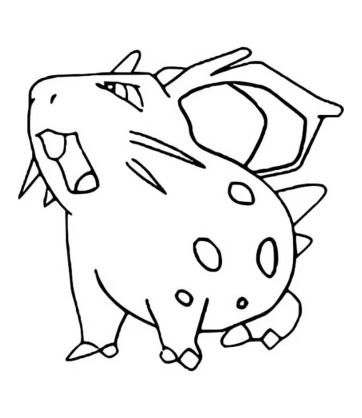 Watch Nidoran ♀ being colored