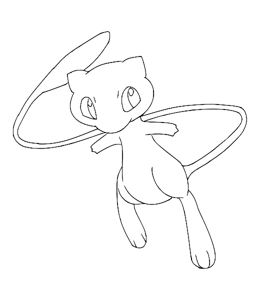 Mise en couleurs de Mew