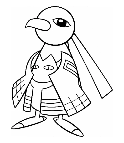 Cómo colorear a Xatu