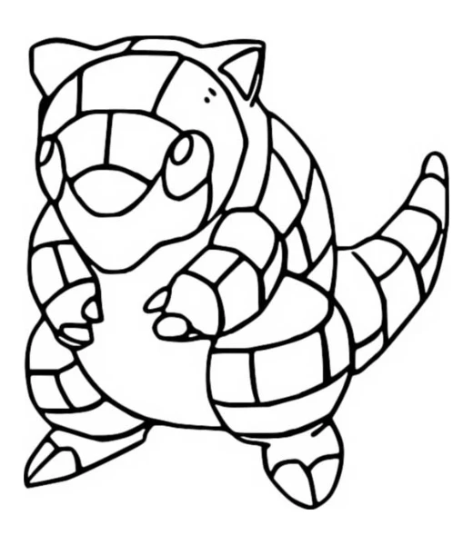 Watch Sandshrew being colored