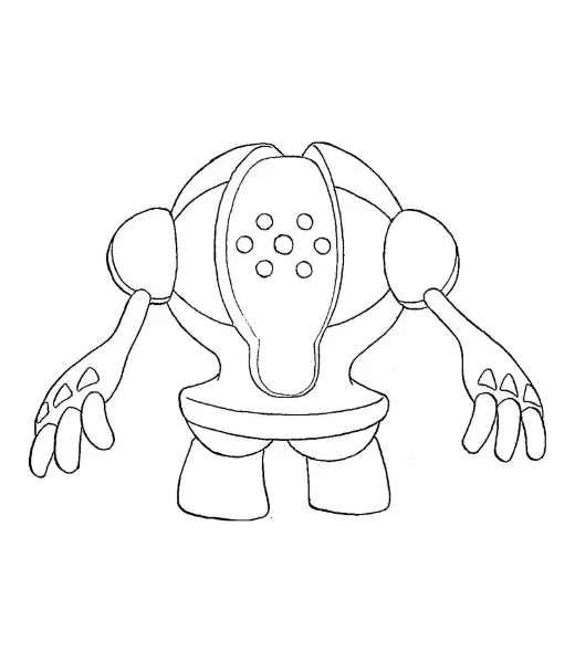 Watch Registeel being colored