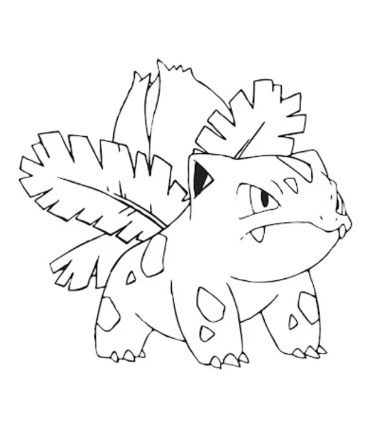 Watch Ivysaur being colored