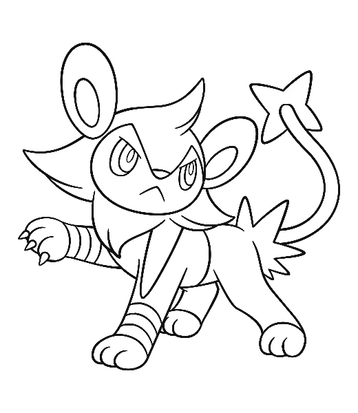 Watch Luxio being colored