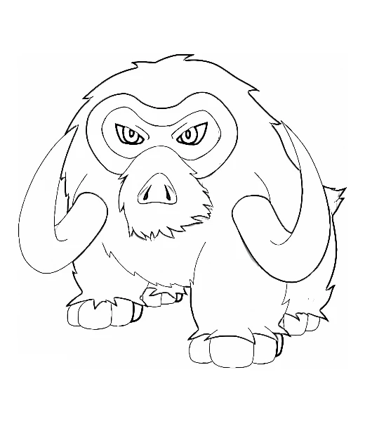 Watch Mamoswine being colored