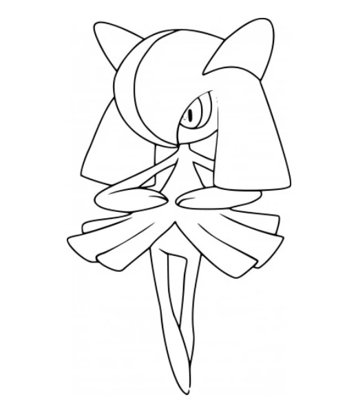 Cómo colorear a Kirlia