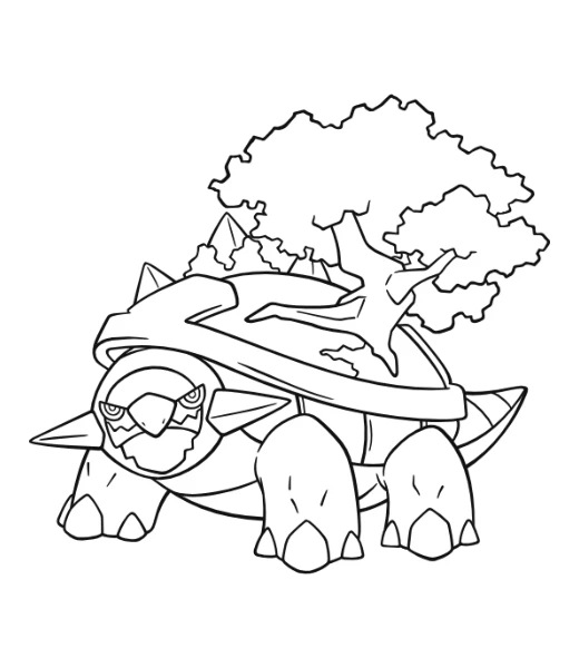 Watch Torterra being colored