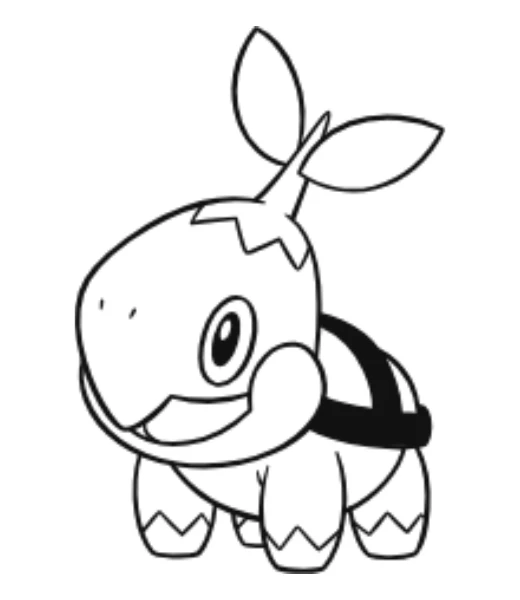 Watch Turtwig being colored