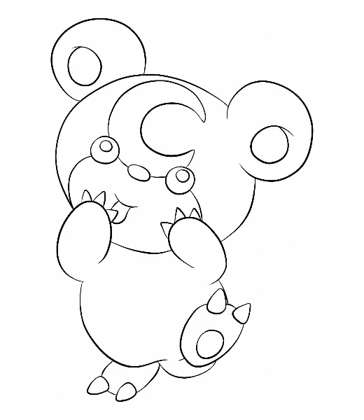 Mise en couleurs de Teddiursa