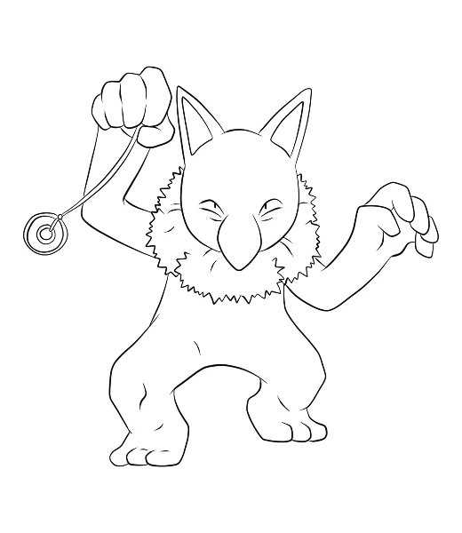Watch Hypno being colored