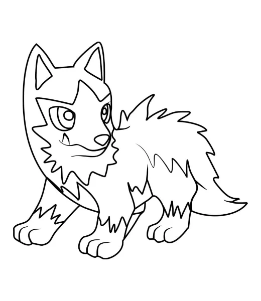 Watch Poochyena being colored