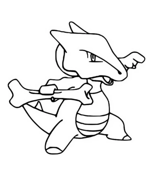 Watch Marowak being colored