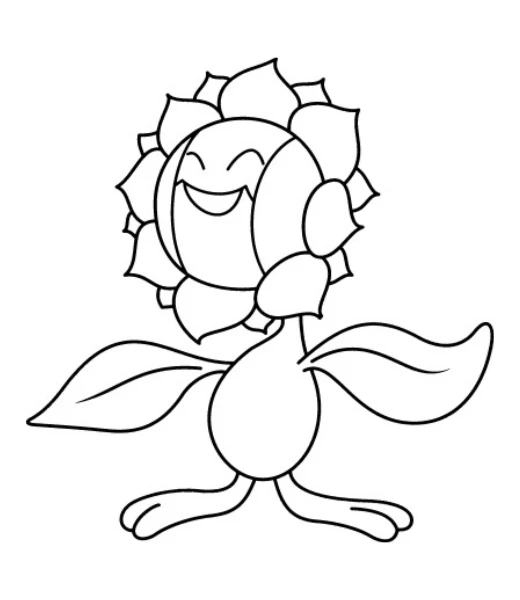 Watch Sunflora being colored