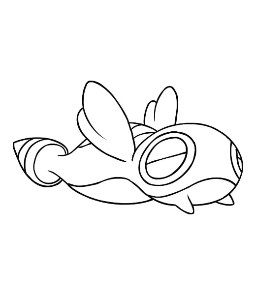 Cómo colorear a Dunsparce
