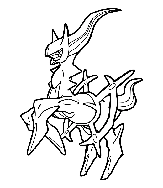 Watch Arceus being colored