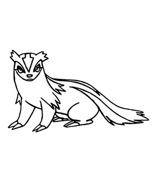 Cómo colorear a Linoone