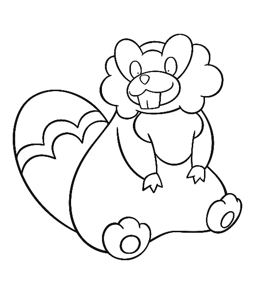 Watch Bibarel being colored