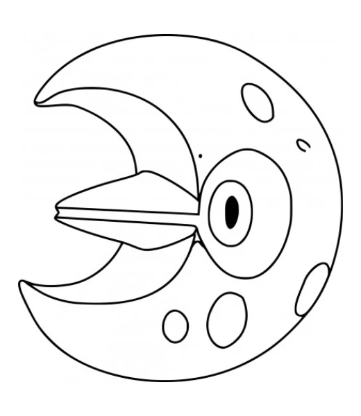 Watch Lunatone being colored